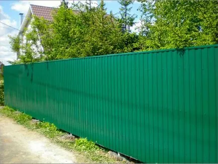 Gard pentru casa privata - care materialul pentru a alege pentru gard - 100 idei fotografie