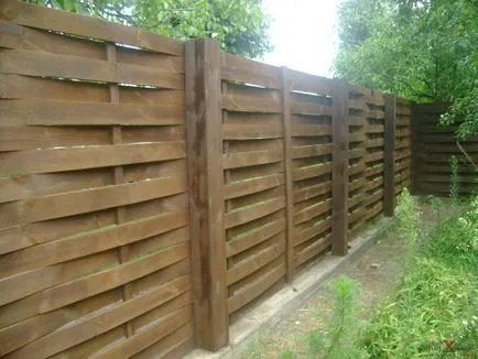 Gard pentru casa privata - care materialul pentru a alege pentru gard - 100 idei fotografie