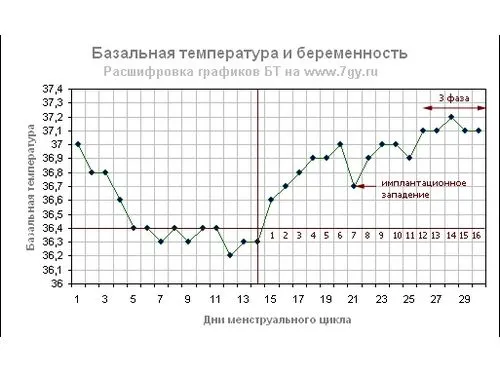 яка ректальна температура при вагітності