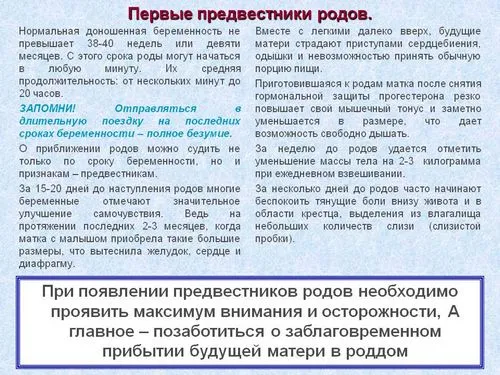 другі пологи провісники