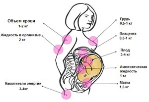 вага вагітної жінки