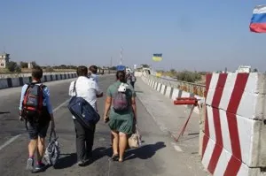 перші зіткнення кримського беркута з журналістом
