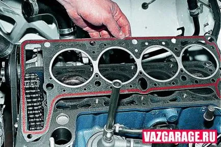 Înlocuirea garniturii chiulasei de pe VAZ-2106