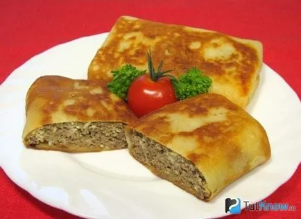 înfășurați clatite