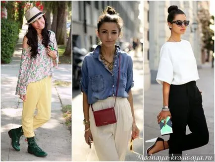 Pantaloni pentru femei, pantaloni scurți, ce să poarte lucru ekstravagantvuyu în 2017 (ceea ce sa poarte blugi jodhpurs Picture pantaloni pentru femei 2017) Pantaloni pentru femei, pantaloni scurți, ce să poarte ekstravagantvuyu lucru în 2017