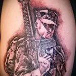 Valoarea sensului tatuaje militare, istorie, fotografii (sensul) Valoarea de tatuaje militare sensului, istorie, fotografii
