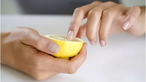 як лікувати нігті лимоном