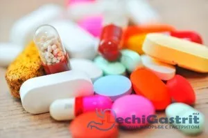 лікувати гастрит антибіотиками