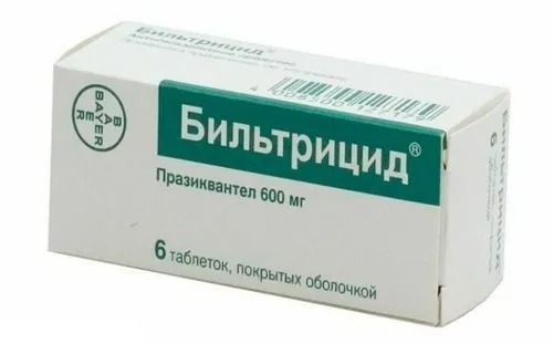 як лікувати опісторхоз більтріцідом