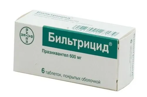 як лікувати опісторхоз більтріцідом