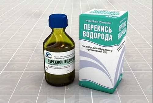 чи можна вилікувати прищі перекисом водню