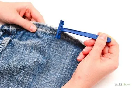 10 pași cum să vârsta de blugi lor (lor) 10 pași cum să îmbătrânească blugi lor