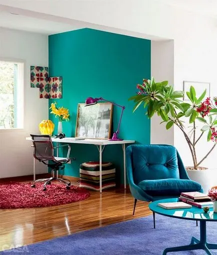 13 interior de succes, utilizat perete accent
