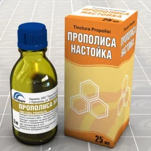 Прополіс при отиті як лікувати отит настоянкою прополісу