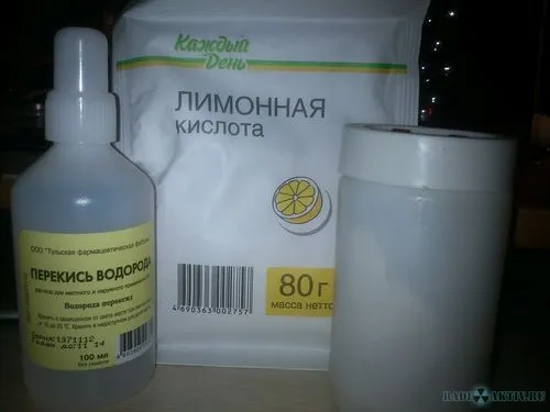 лікувати прищі перекисом