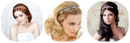 Bijuterii pentru selectarea rochie de mireasa de mireasa elegant