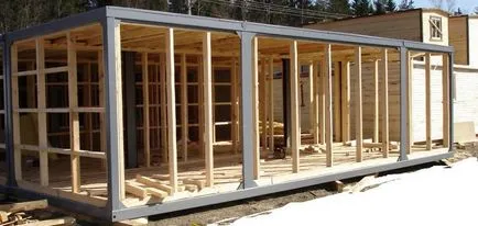 Bungalow cu desene mâinile lor, instrucțiuni pas cu pas, fotografii