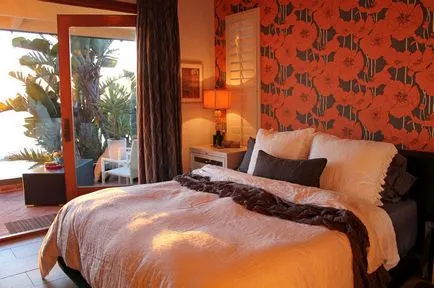 perete de accent în design interior