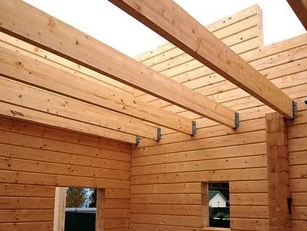 grinzi de podea din calculul fasciculului secțiunea transversală a dimensiunii materialului pentru structurile tavan (foto și video)