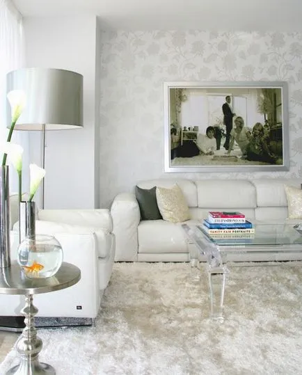 perete de accent în design interior