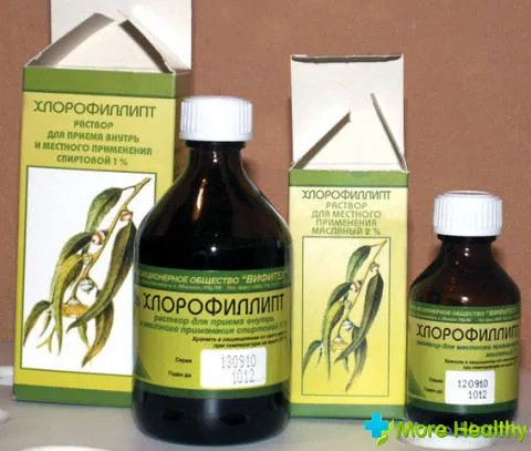 Лікування хлорофіліпту хлорофиллипт