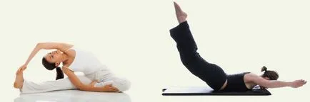 Pilates diferite de Yoga