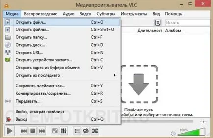 Deschis swf - instruirea simplă și selectarea programelor
