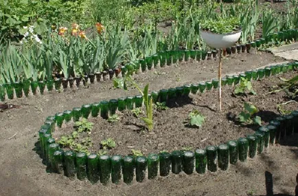 Borders pentru paturi de flori fotografie