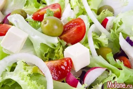 Feluri de mâncare de vârstă, care să pregătească o salata de salata verde, salata verde, alimente sănătoase,