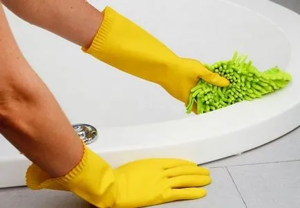 Baia acrilic curat la domiciliu, ca mijloc de spălare (curat decât agent acrilic acasă spălare cadă) Curat cada de baie acrilice acasă cum să se spele, mijloace
