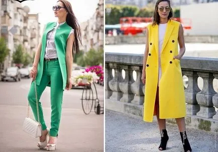 C decât purtarea alungită fără mâneci vestă 2017 fotografie