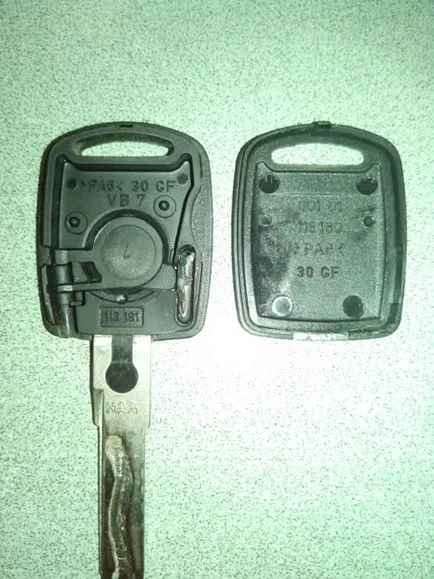 Pentru a face cheia pentru masina cu un cip - repara propriile lor mâini (automobilului) Pentru a face cheia pentru masina cu un cip - repara propriile lor mâini