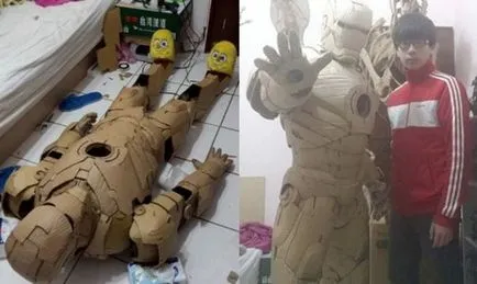 Ce poate fi realizat din carton cu mâinile lor