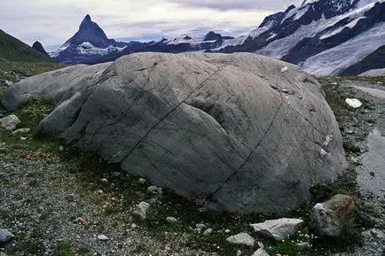 Ce este cu frunte forme de relief glaciare de berbec