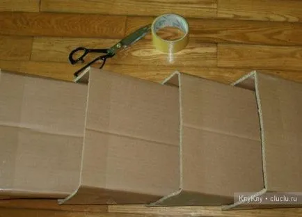 Ce poate fi realizat din carton cu mâinile lor