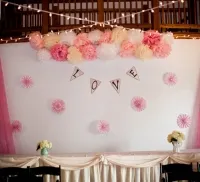 Decorul sălii de nunta cu mâinile sale idei și sfaturi cu privire la decorarea! (Inlay) Decorul sălii de nunta cu mâinile sale idei și sfaturi cu privire la decorarea!