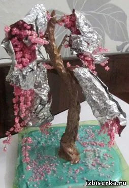 Cherry Tree de mărgele, copaci șirag de mărgele