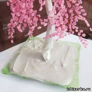 Cherry Tree de mărgele, copaci șirag de mărgele