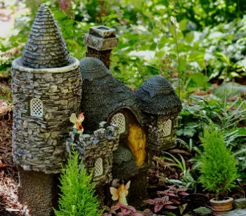 casă mică decorative pentru o gradina sau de flori paturi pentru case (case) Casa decorative mici pentru o gradina sau de flori paturi pentru case