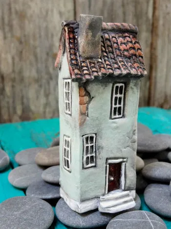 casă mică decorative pentru o gradina sau case pentru paturi (paturi) Casa decorative mici pentru o gradina sau de flori paturi pentru case