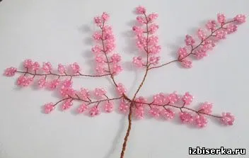 Cherry Tree de mărgele, copaci șirag de mărgele