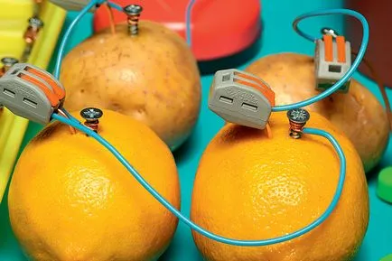 Suntem producătoare de energie electrică de la o lamaie, cartofi si otet, Popular Mechanics (lamaie) Journal Suntem producătoare de energie electrică de la o lamaie, cartofi si otet, revista Popular Mechanics