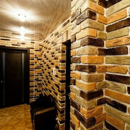 pietre decorative într-un coridor 15 idei foto
