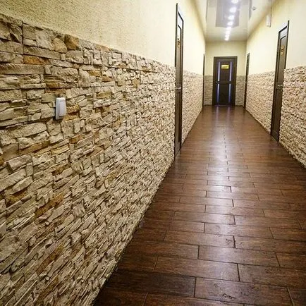 pietre decorative într-un coridor 15 idei foto