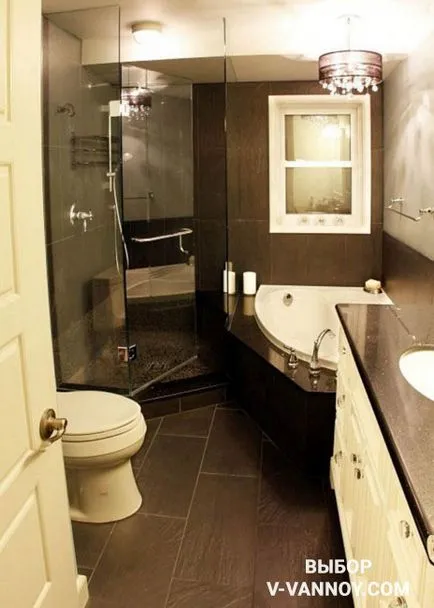 Proiectarea o baie mică (82 fotografii de interior reale)