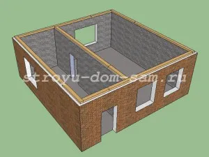 Fronton casa pe acoperiș, cu propriile sale mâini, principalele