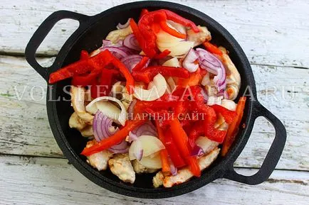 Fajitas cu pui - reteta cu fotografie, magie