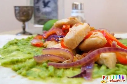 Fajitas cu pui (foto-reteta)