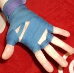 Cum să bandaj mână (încheietura mâinii), durata de kickboxing