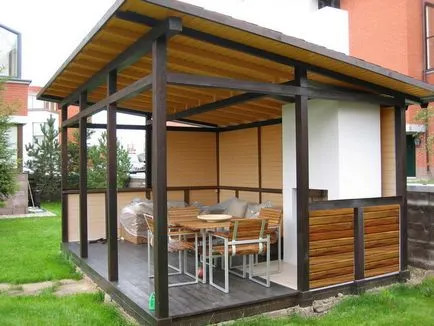 Cum de a construi case de vara cu propriile lor mâini ordinea instalării